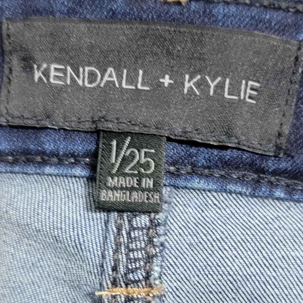 Kendall & Kylie the ultra babe skinny low rise blye jeans size 1 - Picture 6 of 10